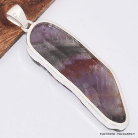 Grand pendentif cacochynite Super Seven grade AAA Pendentifs pierres naturelles BK60.8