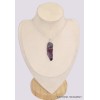 Grand pendentif cacochynite Super Seven grade AAA Pendentifs pierres naturelles BK60.8