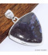 Pendentif Merlinite Mystique Gabbro triangulaire-cv Bijoux en Merlinite Mystique Gabbro BK61
