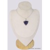 Pendentif Merlinite Mystique Gabbro triangulaire-cv Bijoux en Merlinite Mystique Gabbro BK61