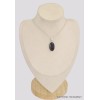 Pendentif Labradorite Spectrolite ovale ocre bleu Bijoux en Labradorite BK64.4
