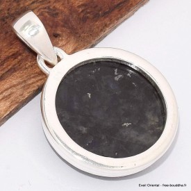 Pendentif Labradorite Spectrolite ronde Bijoux en Labradorite BK64.5