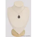 Pendentif goutte en Labradorite Spectrolite - Bijoux en Labradorite