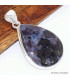 Pendentif Merlinite Mystique Gabbro forme goutte Pendentifs pierres naturelles BK61.2