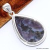 Pendentif Merlinite Mystique Gabbro forme goutte Pendentifs pierres naturelles BK61.2