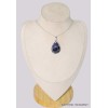 Pendentif Merlinite Mystique Gabbro forme goutte Pendentifs pierres naturelles BK61.2