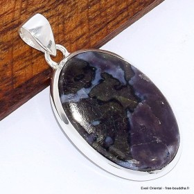 Pendentif Merlinite Mystique Gabbro forme ovale Bijoux en Merlinite Mystique Gabbro BK61.5