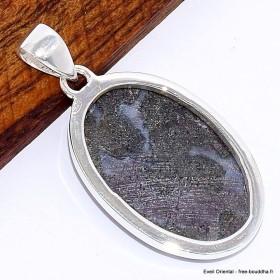 Pendentif  Merlinite Mystique Gabbro forme ovale 