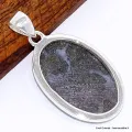 Pendentif Merlinite Mystique Gabbro forme ovale - Bijoux en Merlinite Mystique Gabbro