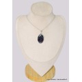 Pendentif Merlinite Mystique Gabbro forme ovale Bijoux en Merlinite Mystique Gabbro BK61.5