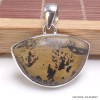 Pendentif Jaspe Pinceau semi-rond Bijoux en Jaspe BK67.3