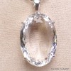 Très gros Pendentif Cristal de Roche 34 gr Pendentifs pierres naturelles BK65