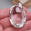 Très gros Pendentif Cristal de Roche 34 gr Pendentifs pierres naturelles BK65
