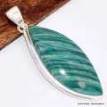 Pendentif marquise en Amazonite du Brésil - Bijoux en Amazonite