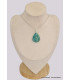 Pendentif goutte en Amazonite du Brésil Bijoux en Amazonite BK69.2