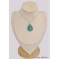 Pendentif goutte en Amazonite du Brésil Bijoux en Amazonite BK69.2