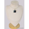 Pendentif Opale Ethiopienne sur Pyrite forme carrée (composite) Bijoux en Opales BK70.7