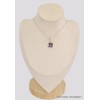 Pendentif Quartz Mystique forme rectangulaire Pendentifs pierres naturelles BK71.1