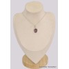 Pendentif Quartz Mystique forme ovale Pendentifs pierres naturelles BK71.2