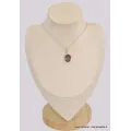 Pendentif Quartz Mystique forme ovale - Pendentifs pierres naturelles