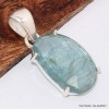 Pendentif Cyanite d'eau facettée asymétrique Pendentifs pierres naturelles BK73.2