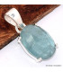 Pendentif Cyanite d'eau ovale facettée Pendentifs pierres naturelles BK73.3