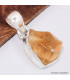 Pendentif en Citrine brute forme libre Pendentifs pierres naturelles BK74.5