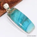 Pendentif Opale du Pérou rectangulaire grade AAA - Pendentifs pierres naturelles