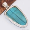 Pendentif Opale bleue du Pérou semi-ovale grade AAA Bijoux en Opales BK75.2