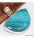 Pendentif Opale bleue du Pérou semi-ronde Bijoux en Opales BK75.4