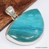 Pendentif Opale bleue du Pérou semi-ronde Bijoux en Opales BK75.4