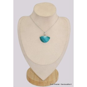 Pendentif Opale bleue du Pérou semi-ronde Bijoux en Opales BK75.4