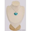 Pendentif Opale bleue du Pérou semi-ronde Bijoux en Opales BK75.4