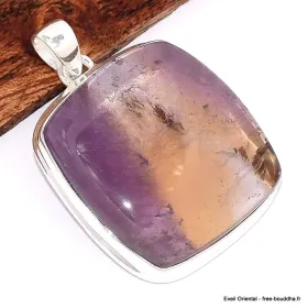 Gros pendentif carré Amétrine naturelle grade AAA - Bijoux en Amétrine