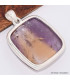 Gros pendentif carré Amétrine naturelle grade AAA Bijoux en Amétrine BK76.1
