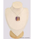 Gros pendentif carré Amétrine naturelle grade AAA Bijoux en Amétrine BK76.1
