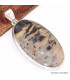 Gros Pendentif argent Merlinite Oeil de Tigre oval Pendentifs pierres naturelles BK79.3
