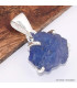 Pendentif en Tanzanite brute serti griffes Bijoux en Tanzanite BK80.2