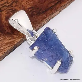 Bijou Pendentif en Tanzanite brute  - Bijoux en Tanzanite