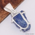 Bijou Pendentif en Tanzanite brute  Bijoux en Tanzanite BK80.4