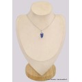 Bijou Pendentif en Tanzanite brute  Bijoux en Tanzanite BK80.4