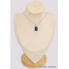 Pendentif en pierre Tanzanite serti griffe Pendentifs pierres naturelles BK80.5