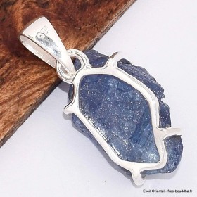 Authentique Tanzanite brute pendentif asymétrique Bijoux en Tanzanite BK80.6