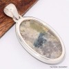Pendentif Tourmaline indigo sur Quartz fumé oval Bijoux en Tourmaline Indigo BK81.1