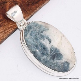 Pendentif Tourmaline indigo oval 