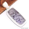 Pendentif rectangulaire Jaspe Tiffany - Pendentifs pierres naturelles