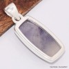 Pendentif rectangulaire en Jaspe Tiffany Pendentifs pierres naturelles BK84.1