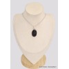 Pendentif authentique Nuumite ovale reflets bleus Pendentifs pierres naturelles BK85.1