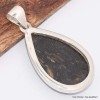 Pendentif authentique Nuumite forme goutte reflets cuivre Bijoux en Nuumite BK85.2