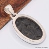 Pendentif authentique Nuumite ovale reflets cuivre Pendentifs pierres naturelles BK85.3